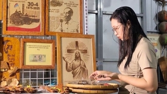 Câu chuyện của cô gái biến gáo dừa thành 'vàng'