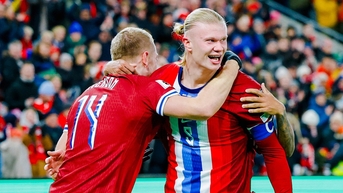 Haaland ស៊ុត​បាន​ពីរ​គ្រាប់ ន័រវែស​ខិត​ទៅ​ជិត​សំបុត្រ​ World Cup 2026