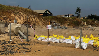 Quảng Ngãi: Gia cố khẩn cấp đoạn cáp ngầm 22kV bị trồi, ngăn nguy cơ mất an toàn điện