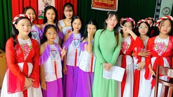 Cô giáo sáng tạo, dám nghĩ, dám làm