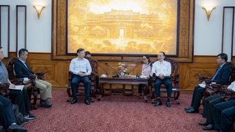 Tập đoàn Sắt Thép BaoWu đề xuất mở rộng sản xuất tại Huế