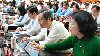 Thông qua 43 nghị quyết, thúc đẩy TPHCM phát triển nhanh và bền vững