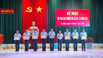 Quân chủng Phòng không - Không quân bế mạc Hội thao bay buồng tập lái máy bay Su-22 năm 2025