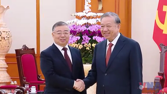 ប្រធាននាយកដ្ឋានឃោសនាមជ្ឈិមនៃបក្សកុម្មុយនិស្តចិន បំពេញទស្សនកិច្ចនៅវៀតណាម