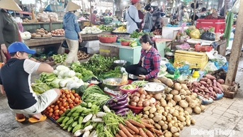 Đồng Tháp: Rau màu khan hàng, "sốt" giá