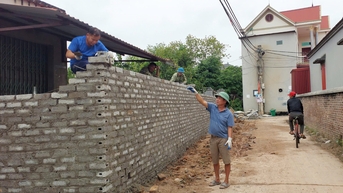 Khéo dân vận, giáo dân hiến đất mở rộng đường làng