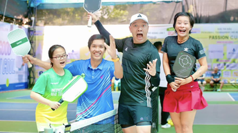 Pickleball Passion Cup 2025: "Sống trọn đam mê" với thể thao và nghệ thuật