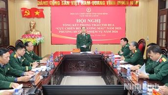 Cụm thi đua số 5, Hội Cựu Chiến binh tỉnh tổng kết phong trào “Cựu chiến binh gương mẫu”