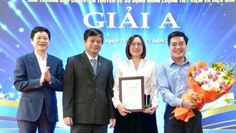 Báo và Phát thanh, Truyền hình Bắc Ninh đoạt giải A Giải báo chí tuyên truyền sử dụng năng lượng tiết kiệm, hiệu quả