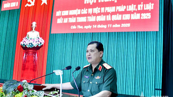 Quân khu 9: Rút kinh nghiệm các vụ việc vi phạm pháp luật, kỷ luật và mất an toàn