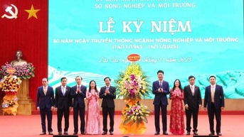 Lào Cai kỷ niệm 80 năm ngành Nông nghiệp và Môi trường