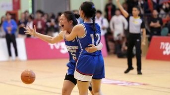 Đội bóng rổ nữ Trường ĐH Tôn Đức Thắng lần thứ 2 vô địch toàn quốc