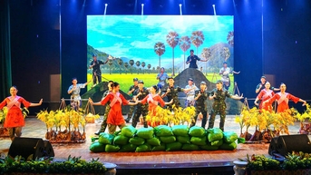 Bộ Chỉ huy Quân sự tỉnh An Giang đạt chương trình tốt tại Liên hoan Nghệ thuật quần chúng lực lượng vũ trang Quân khu 9 lần thứ XX