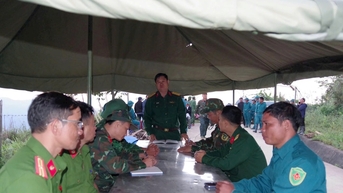 Sạt lở tại xã Hùng Sơn: Bộ Chỉ huy Quân sự thành phố Đà Nẵng khẩn trương cứu hộ