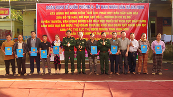 Đoàn Kinh tế Quốc phòng 4 xây dựng mô hình điểm giữ gìn, phát huy bản sắc văn hóa trong tình hình mới