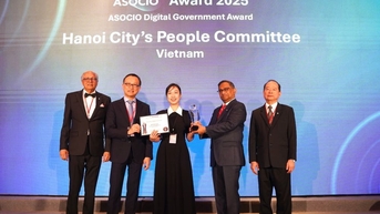 Từ giao thông thông minh tới quản trị số: Hà Nội nhận giải cao tại ASOCIO 2025