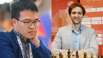 Lê Quang Liêm hòa kỳ thủ người Đức ở vòng 5 World Cup cờ vua 2025