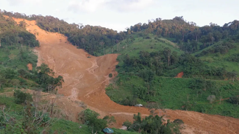 Huy động lực lượng tìm kiếm 3 người mất tích do sạt lở ở Hùng Sơn