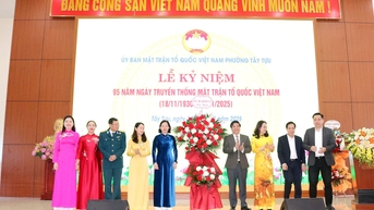 Lan tỏa tinh thần đại đoàn kết tại phường Tây Tựu