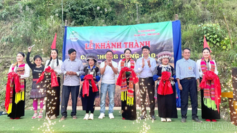 Xã Lao Chải khánh thành cầu Chống Cáng Dào