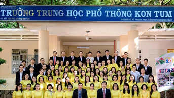 Trường THPT Kon Tum: 50 năm vun trồng tri thức, viết tiếp hành trình tự hào