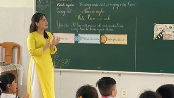 លិខិតរបស់សាលាបឋមសិក្សា Vo Thi Sau ក្នុងទិវាគ្រូបង្រៀនវៀតណាម