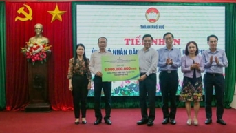Petrovietnam đồng hành cùng đồng bào Huế vượt qua khó khăn