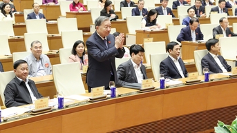 Tổng Bí thư dự hội nghị toàn quốc quán triệt triển khai công tác bầu cử đại biểu Quốc hội khóa XVI và đại biểu Hội đồng nhân dân các cấp