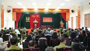 Thanh Oai: Tổng rà soát, làm sạch dữ liệu đăng ký phương tiện, giấy phép lái xe