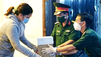 Công trình biểu tượng đồng lòng vượt qua COVID-19: Bao tình cảm lòng dân gửi gắm