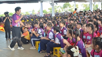 Hơn 2.000 thiếu nhi  An Giang tham gia Ngày hội “Thiếu nhi Việt Nam - Học tập tốt, rèn luyện chăm”