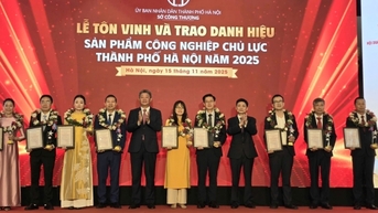 Hà Nội vinh danh 35 sản phẩm công nghiệp chủ lực năm 2025