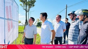 Đôn đốc tiến độ các khu tái định cư dự án đường sắt tốc độ cao Bắc - Nam