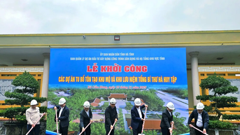 ពិធីបើកការដ្ឋានសាងសង់ឡើងវិញ និងតុបតែងផ្នូរ និងកន្លែងគោរពវិញ្ញាណក្ខន្ធលោកអគ្គលេខាធិកា ហាហ៊ុយតាប