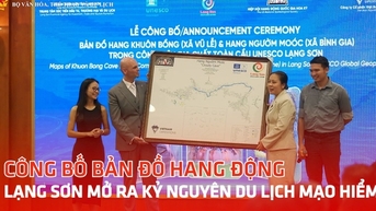 Công bố bản đồ hang động: Lạng Sơn mở ra kỷ nguyên du lịch mạo hiểm