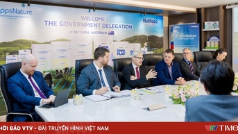 Bộ trưởng Tài chính bang Victoria, Australia làm việc cùng Nutifood