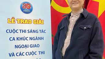 “Bài ca ngoại giao Việt Nam” - đưa tư tưởng ngoại giao vào nghệ thuật