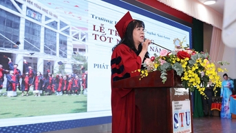 Trường đại học Công nghệ Sài Gòn tổ chức lễ trao bằng tốt nghiệp năm 2025