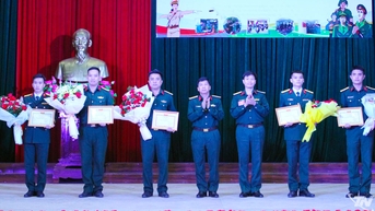 Lữ đoàn 575: Hội thi tuyên truyền, phổ biến giáo dục pháp luật