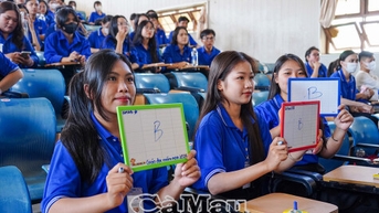 Rung Chuông Vàng thêm kỹ năng cho sinh viên Trường Cao đẳng Cộng đồng Cà Mau