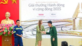 Xuan Bac និង Ho Ngoc Ha អង្គុយក្នុង "កៅអីក្តៅ" នៃពានរង្វាន់សកម្មភាពសហគមន៍ឆ្នាំ 2025