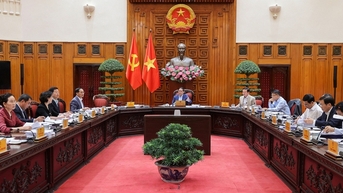 Thủ tướng chủ trì cuộc họp xem xét Đồ án quy hoạch trục đại lộ cảnh quan sông Hồng và Khu đô thị thể thao Olympic