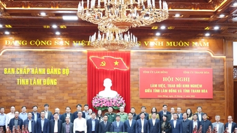Tăng cường kết nối mối quan hệ hợp tác giữa Lâm Đồng và Thanh Hóa