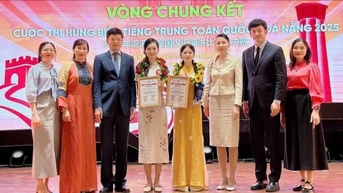 Lao Cai បានឈ្នះរង្វាន់ទីមួយក្នុងការប្រកួតនិយាយភាសាចិនថ្នាក់ជាតិ - Da Nang 2025