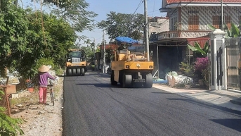 ឃុំ Vinh Hai បញ្ចប់ការងារចរាចរណ៍ជនបទគំរូថ្មីមុនថ្ងៃទី ១៥ ខែធ្នូ