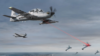 Máy bay A-29 Super Tucano được chuyển thành thợ săn UAV