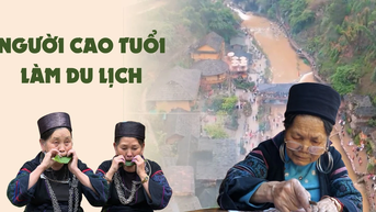 មនុស្សចាស់ធ្វើការក្នុងវិស័យទេសចរណ៍