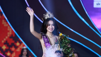 Trần Minh Phương đăng quang Hoa hậu Du lịch Dân tộc Việt Nam 2025