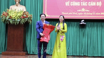 Đồng chí Nguyễn Khắc Toàn giữ chức Phó Bí thư Thành ủy Huế