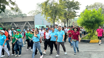 Tổng Công ty Công nghiệp Sài Gòn đi bộ đồng hành vì an sinh xã hội